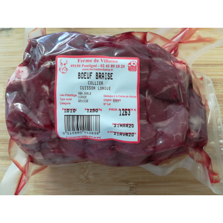 Boeuf braisé