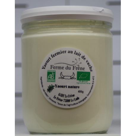 Yaourt Bio - LA FERME DU FRÊNE