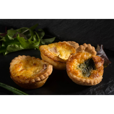 Petites quiches Maison au choix