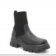 Bottine chaussette noire