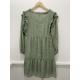 Robe verte babydoll