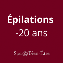 Epilation -20 ans