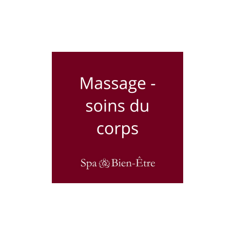 Soins du dos Soins du dos