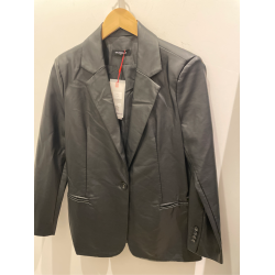 BLAZER EN SIMILICUIR