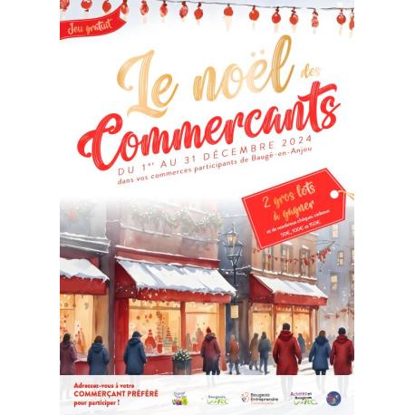 Le Noël des Commerçants - Baugé-en-Anjou Le Noël des Commerçants - Baugé-en-Anjou
