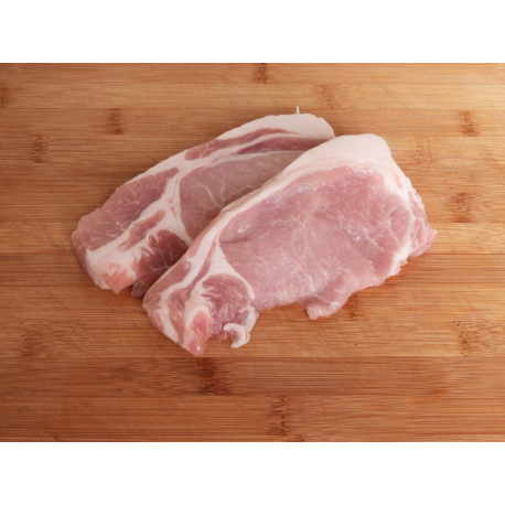 Lot de 2 côtes de porc Lot de 2 côtes de porc