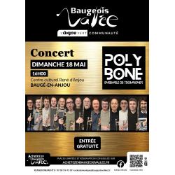 Concert Polybone - Ensemble de Trombones et élèves de l'école de musique
