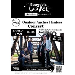 Concert du Quatuor de Clarinettistes les Anches Hantées