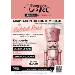 Représentations - adaptation du Soldat Rose par les élèves et professeurs de l'école de musique