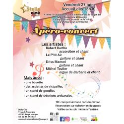 Apéro-concert au Stella ciné