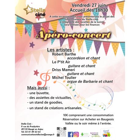 Apéro-concert au Stella ciné Apéro-concert au Stella ciné