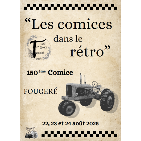 Réservation repas Comice de Fougeré 22-23 et 24 août 2025 Réservation repas Comice de Fougeré 22-23 et 24 août 2025