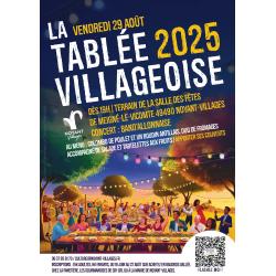 Tablée Villageoise 29 Août 2025