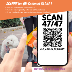 Scanne et Gagne - Le Moulin de Follet