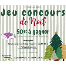 Jeu Facebook - Achetez en Baugeois Vallée