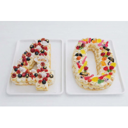 Les numbers cakes / Letter cake / forme cake