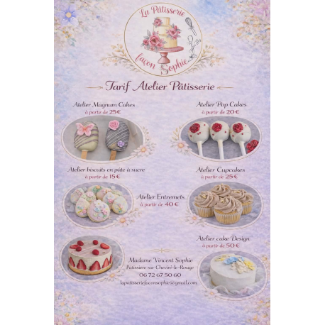 les ateliers patisseries