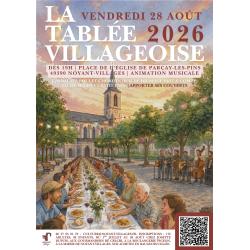 Tablée Villageoise 2026 - Noyant Villageoise